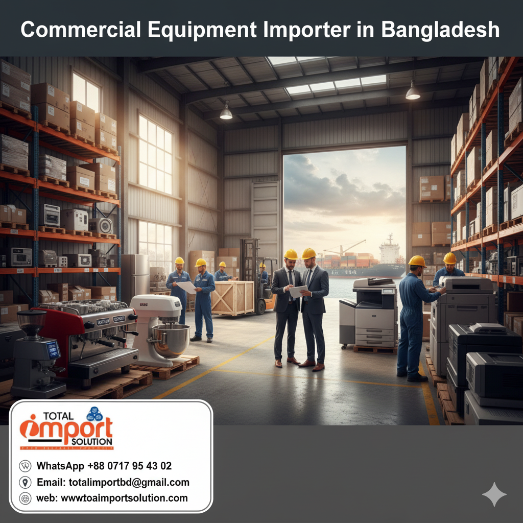 Commercial Equipment Importer in Bangladesh
