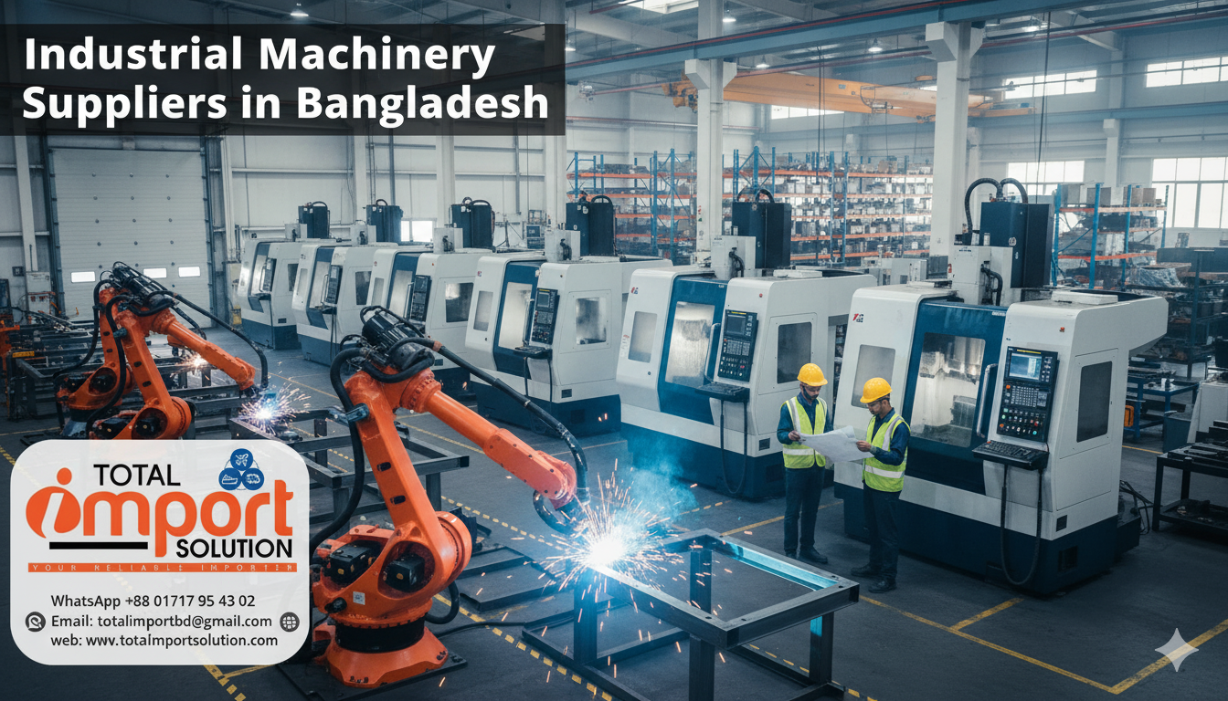 Industrial Machinery Suppliers in Bangladesh | Call +8801717954302
