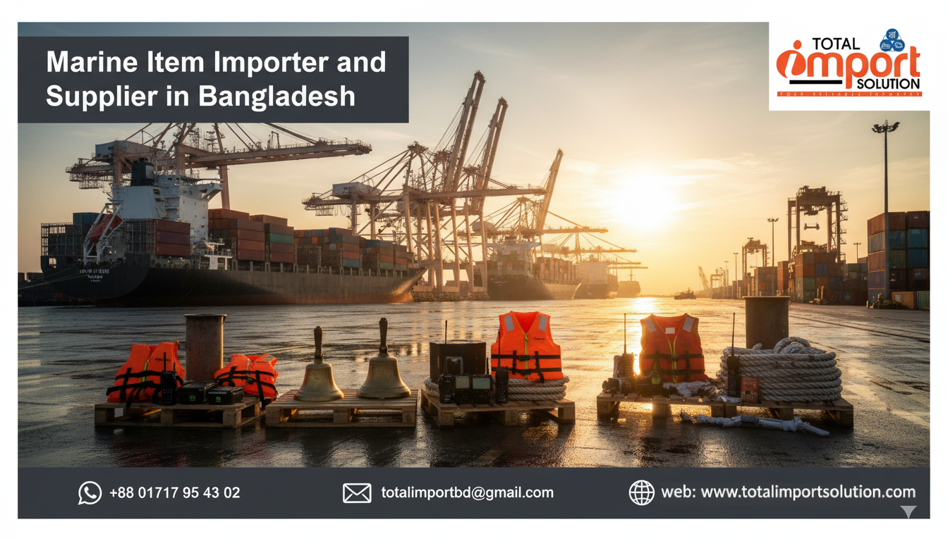 Marine Item Importer and Supplier in Bangladesh