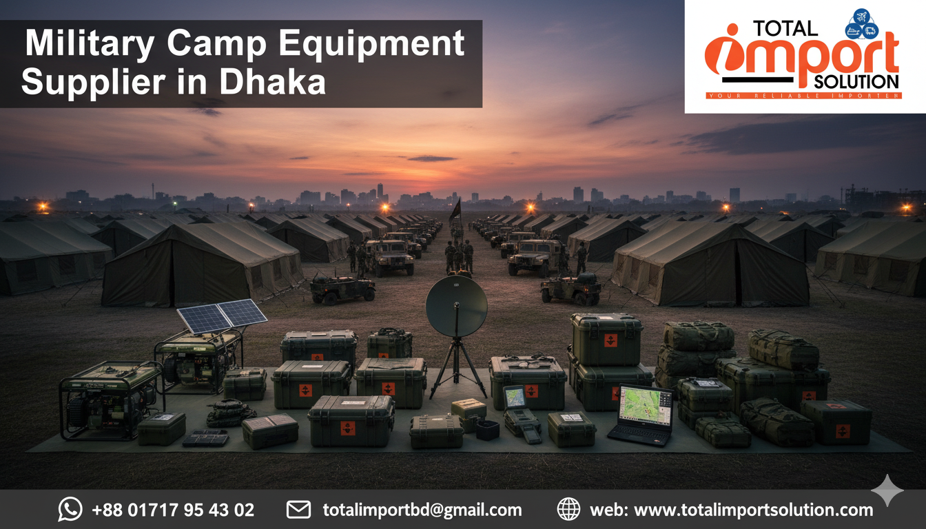 Military Camp Equipment Supplier in Dhaka