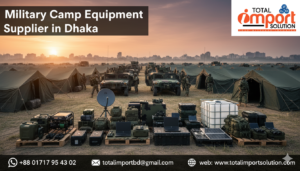 Military Camp Equipment Supplier in Dhaka