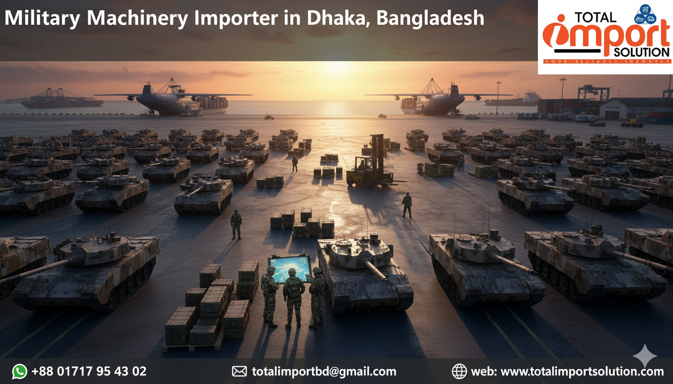 Military Machinery Importer in Dhaka, Bangladesh