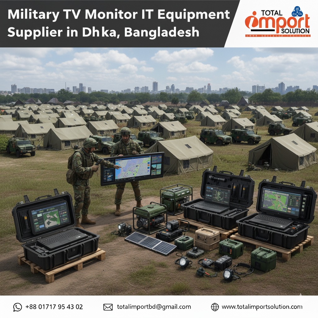Military TV Monitor IT Equepment Supplier in Dhaka, Bangladesh