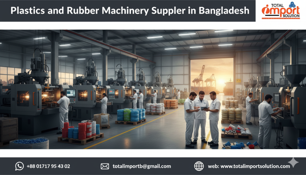 Plastics and Rubber Machinery Supplier in Bangladesh
