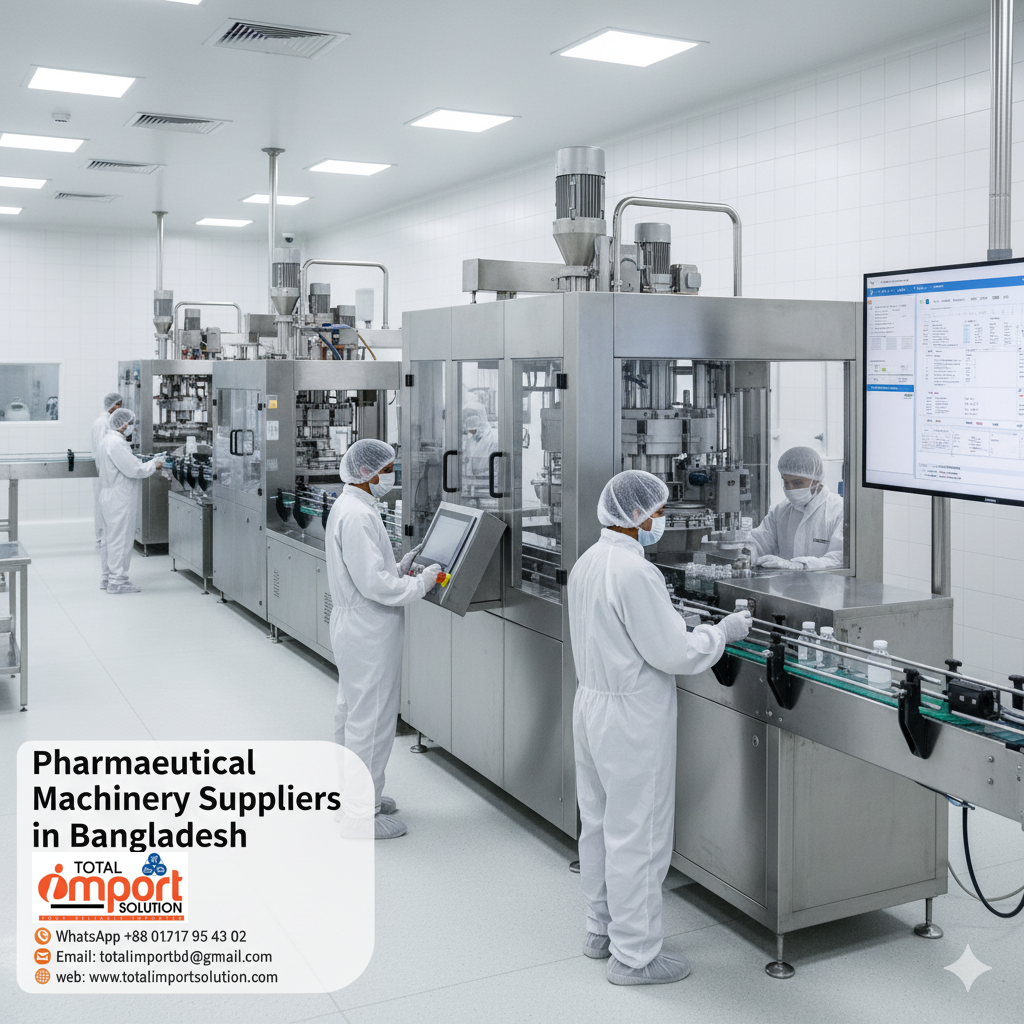 Pharmaceutical Machinery Suppliers in Bangladesh