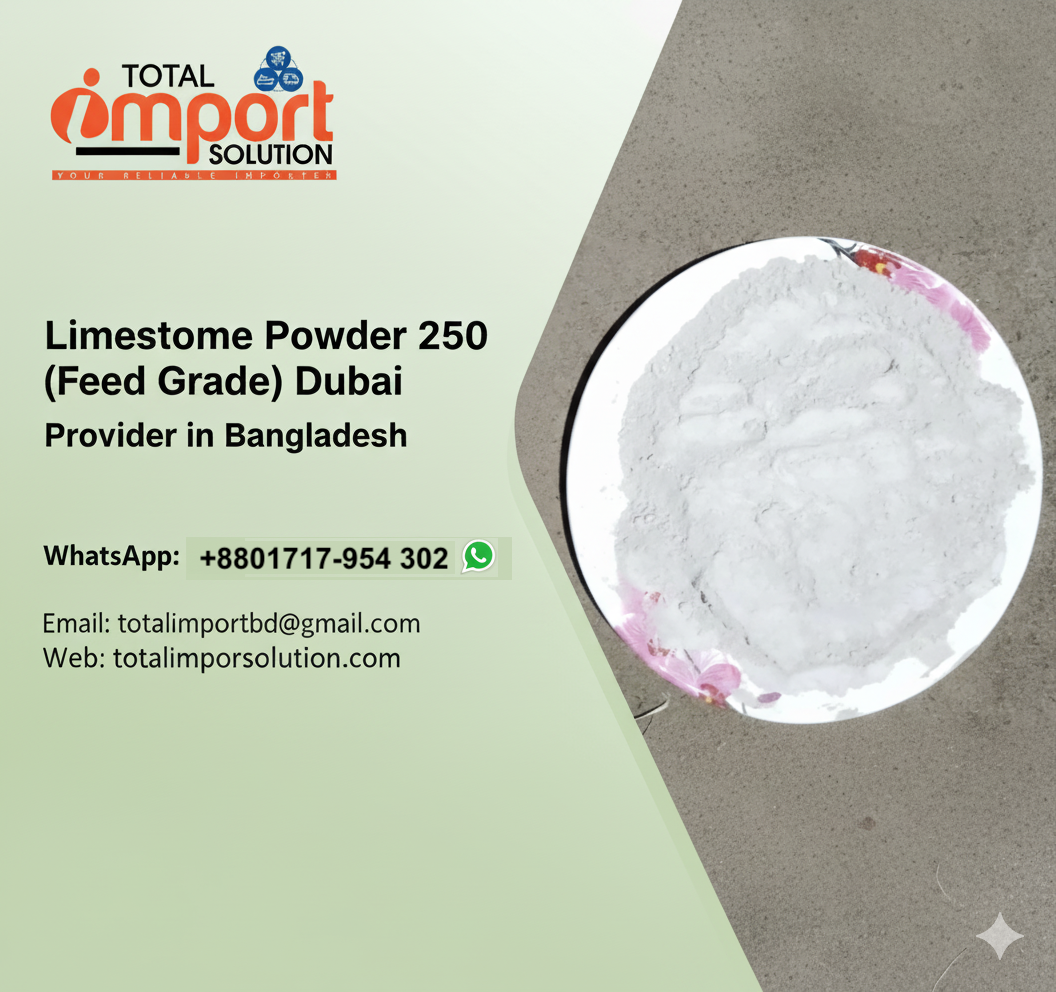 Limestone Powder 250 Mesh (Feed Grade) Dubai: Premium Quality Calcium Supplement