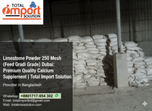Limestone Powder 250 Mesh (Feed Grade) Dubai: Premium Quality Calcium Supplement
