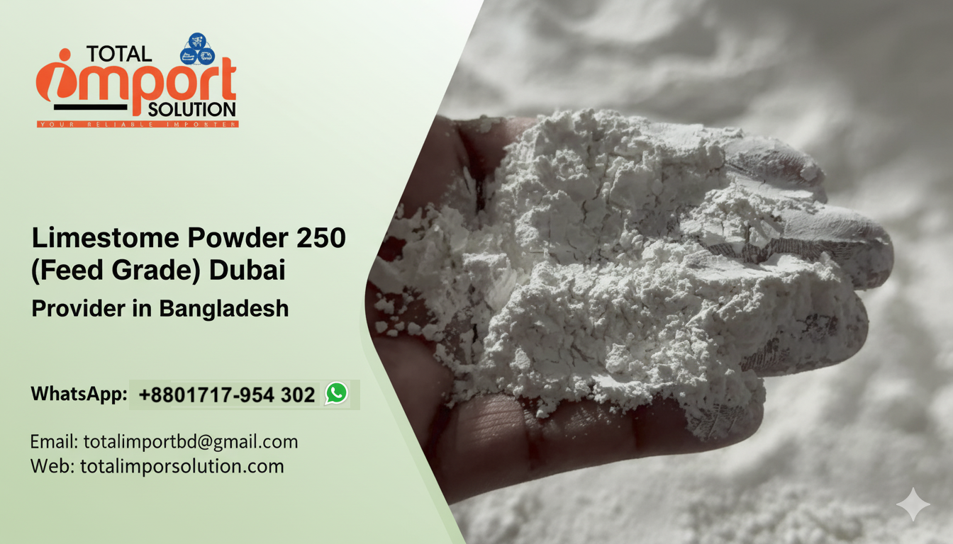 Limestone Powder 250 Mesh (Feed Grade) Dubai