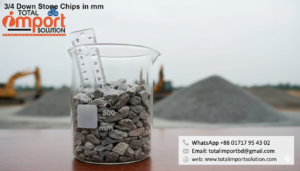 3/4 Down Stone Chips in mm