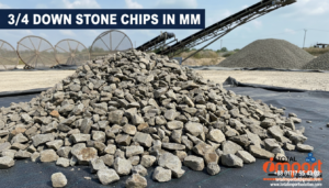 3/4 Down Stone Chips in mm
