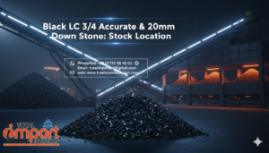 Black LC 3/4 Accurate & 20mm Down Stone: Stock Location
