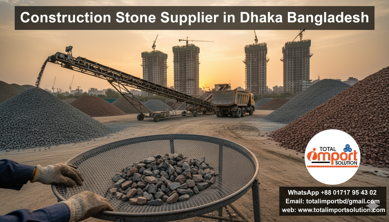 Construction Stone Supplier in Dhaka Bangladesh