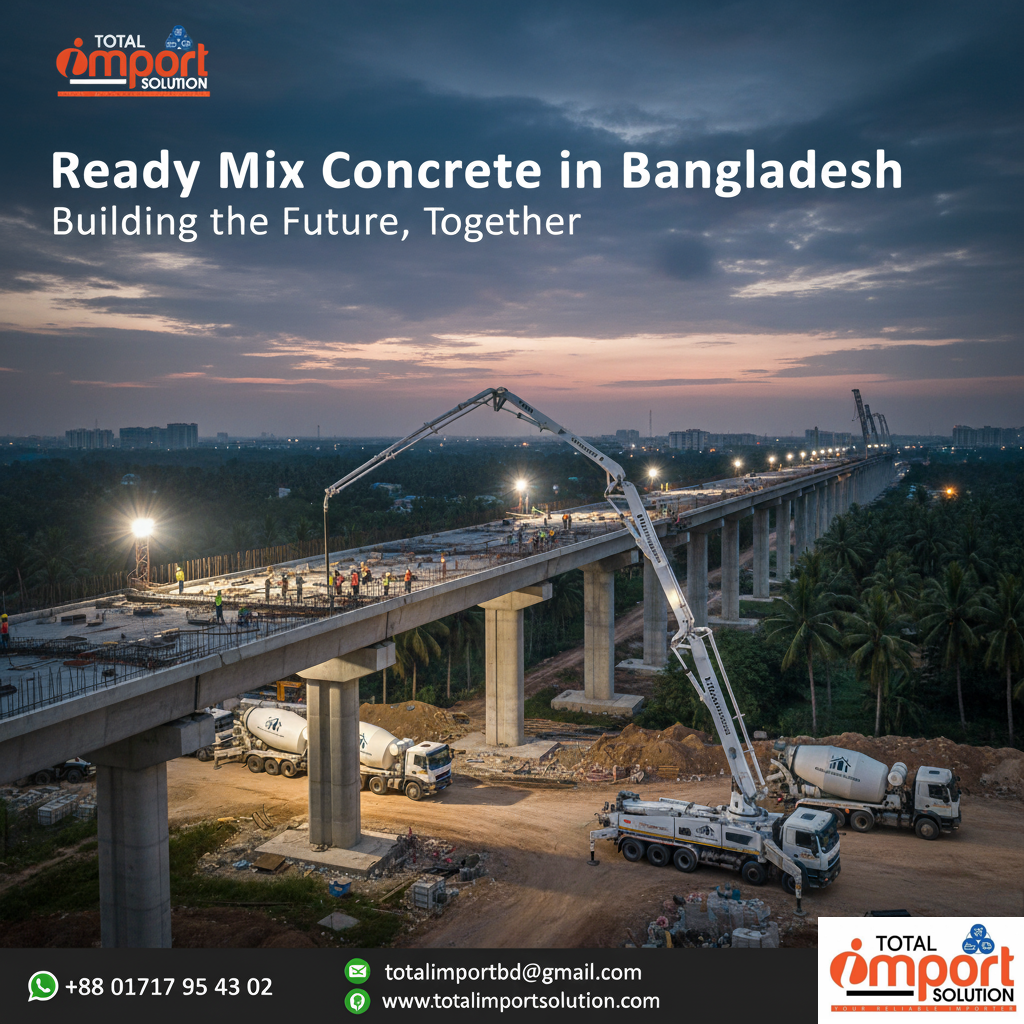 Ready Mix Concrete in Bangladesh