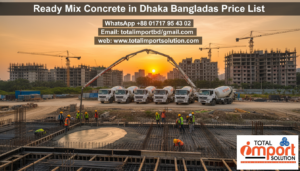 Ready mix concrete in dhaka bangladesh price list