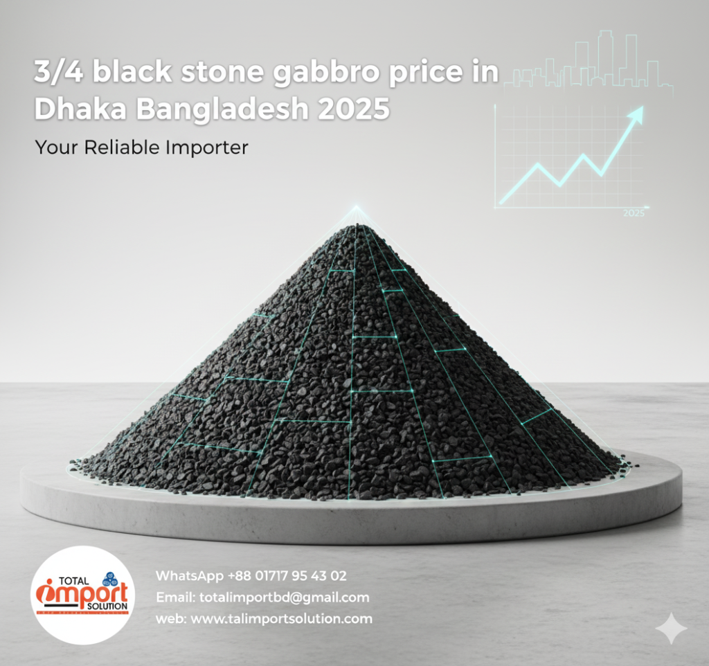 3 4 black stone gabbro price in Dhaka Bangladesh 2025