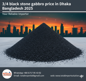 3 4 black stone gabbro price in Dhaka Bangladesh 2025