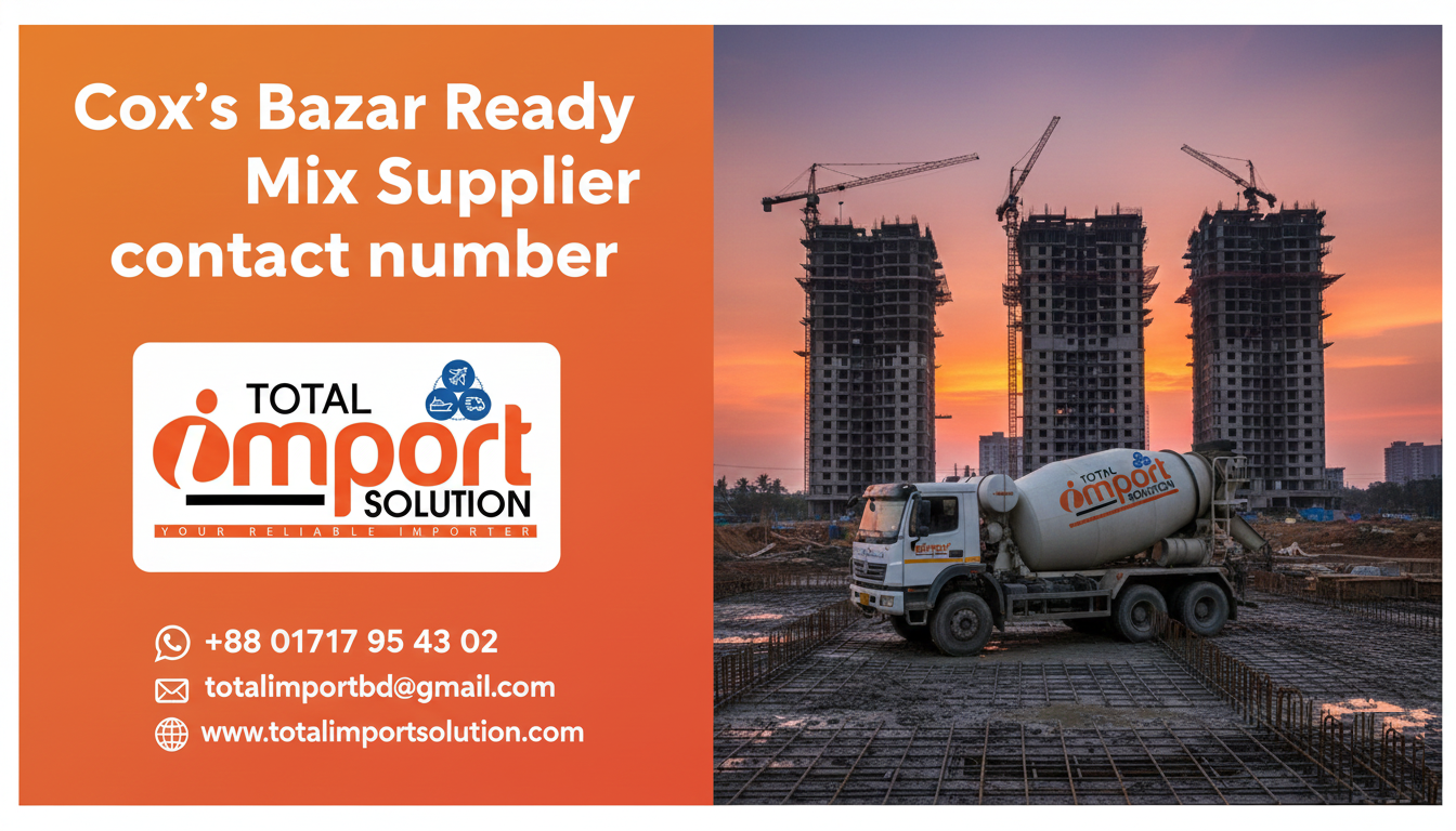 Cox’s bazar ready mix supplier contact number