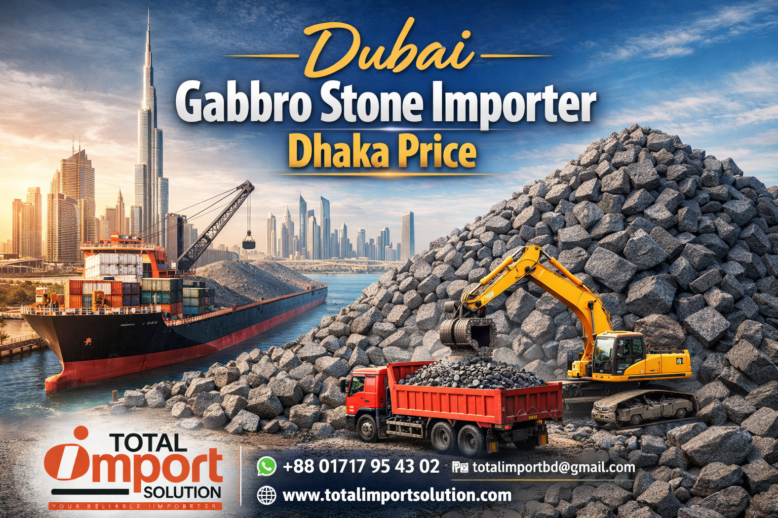 Dubai Gabbro Stone Importer Dhaka Price
