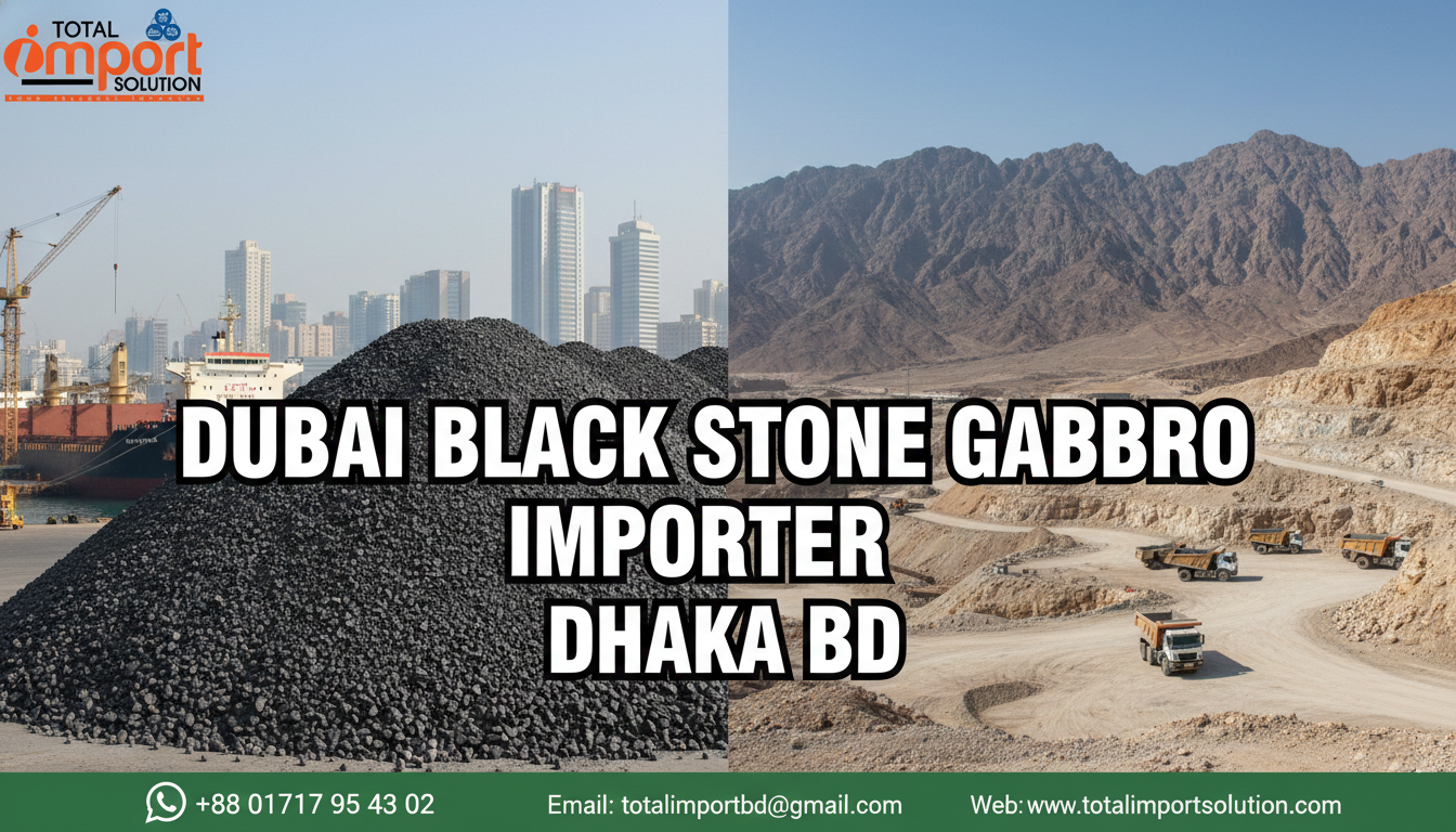 Dubai Black Stone Gabbro Importer Dhaka BD